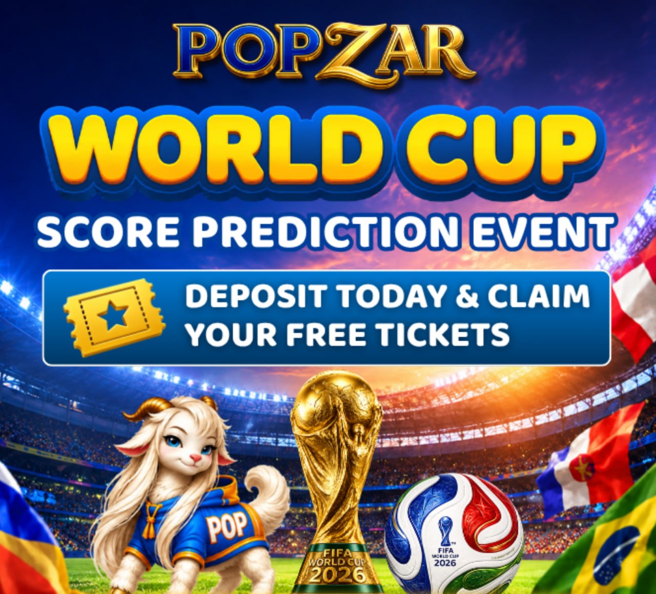 PopZar FIFA World Cup 2026